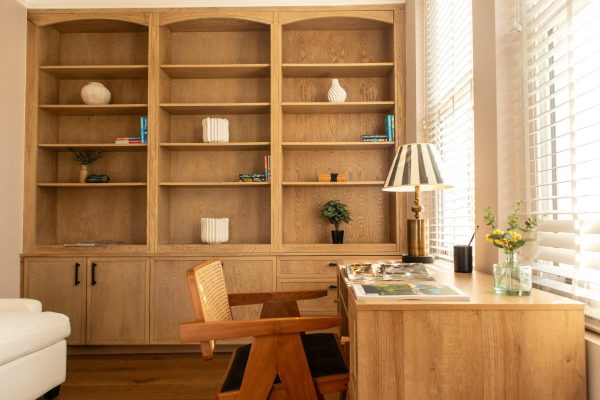 Interior design Hampstead bespoke furniture home study home office design