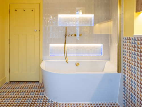  Interior design Finchley bespoke bathroom family bathroom design